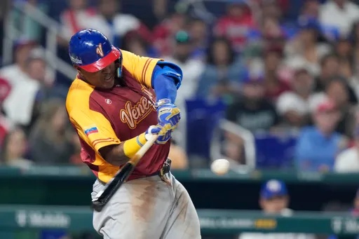 大聯盟最有Power捕手發威！培瑞茲灌5打點　委內瑞拉9比6勝波多黎各