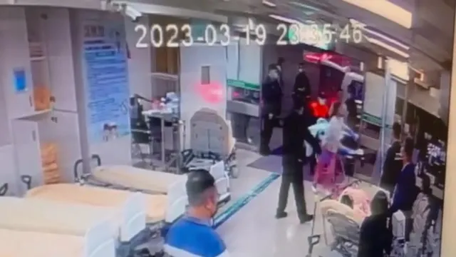 37歲越籍女移工送醫仍不治。民眾提供