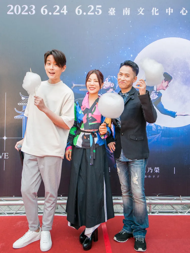 《搭錯車》主要演員南下造勢。相信音樂提供