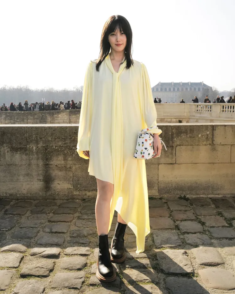 日本女星本田翼是LOEWE大秀嘉賓。品牌提供