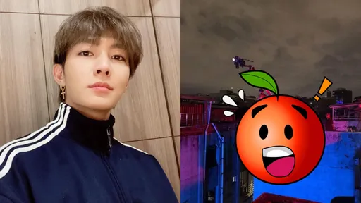 太危險!炎亞綸站在頂樓高牆上僅靠1條麻繩保命照曝光 網友痛罵製作單位沒良心