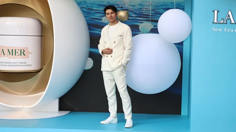 鳳小岳今日出席海洋拉娜全新舒芙乳霜劃世代造浪站開幕活動。莊宗達攝