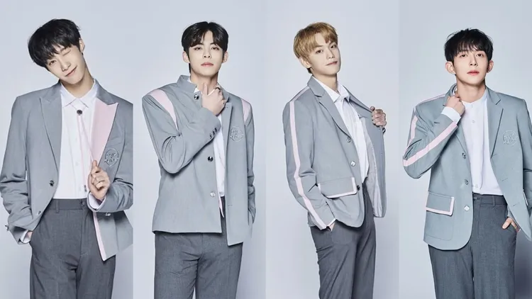 台灣練習生除了陳冠叡（左起）、陳任佑、邱勝揚、東東都遭到淘汰。愛奇藝國際站提供