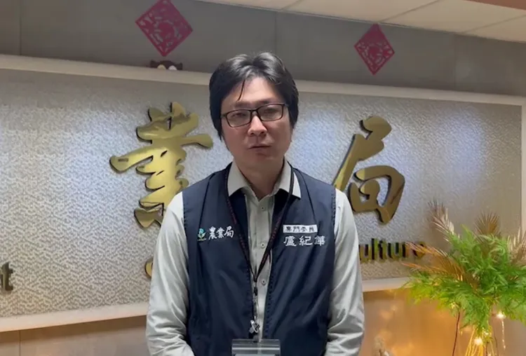 桃園市農業局專委盧紀燁澄清，農業局未開槍射擊狒狒。翻攝畫面