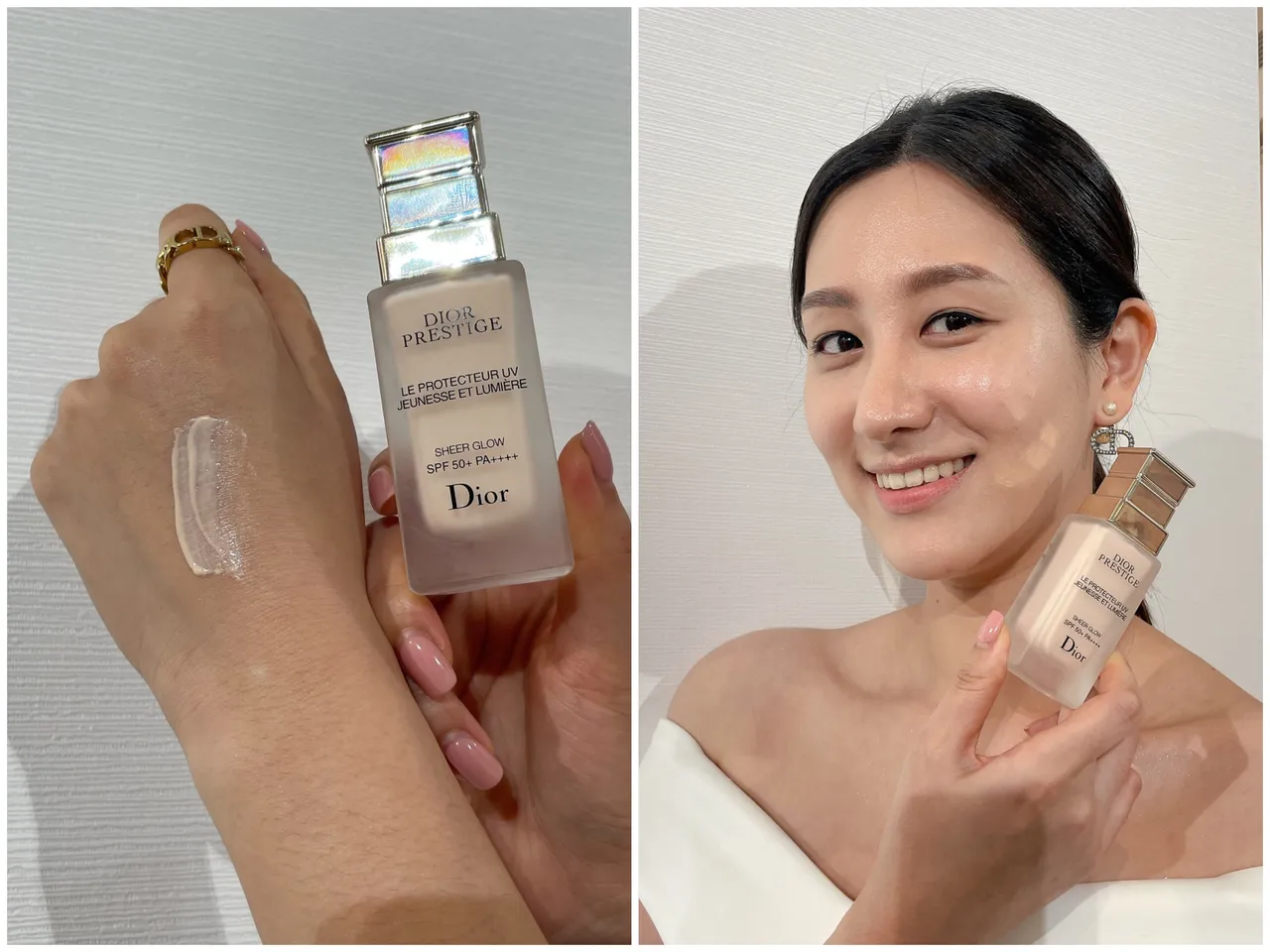 Dior精萃再生光燦煥白隔離霜，30ml／4100元。張家玲攝