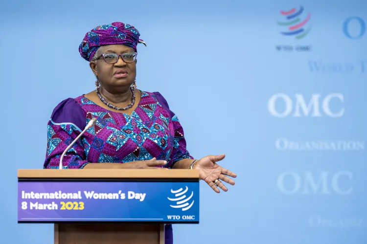 WTO秘書長伊衛拉。美聯社