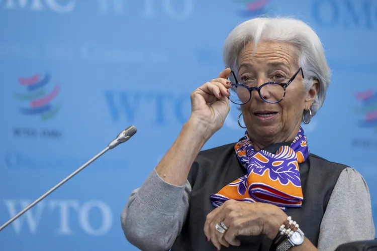 歐洲央行總裁拉加德。美聯社