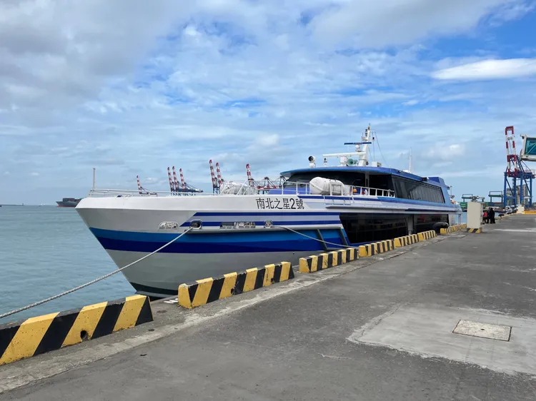 南北之星快輪能克服霧季致航班停飛造成的影響。易飛網提供