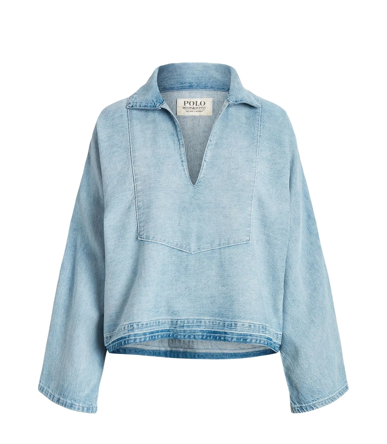 長袖丹寧罩衫,8880元。品牌提供