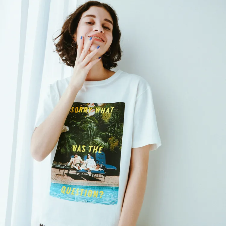 女裝Sophia Coppola UT印花T恤，售價590元。業者提供