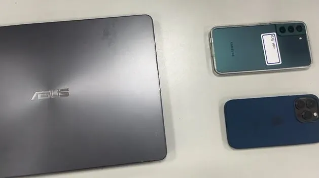 警方查扣2人的犯罪工具。翻攝畫面