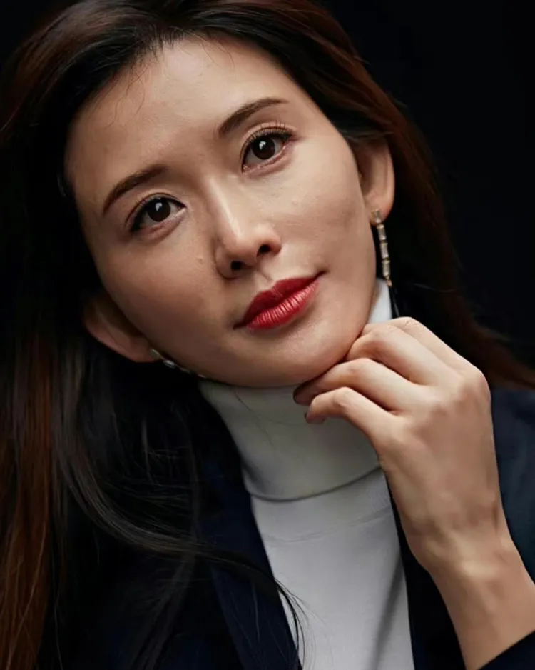 有網友大讚林志玲48歲可以維持這個狀態已經相當不錯。翻攝JIMMYs動畫劇場微博