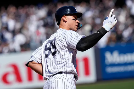  洋基「法官」賈吉去年62轟破紀錄　今年MLB首打席就是全壘打！