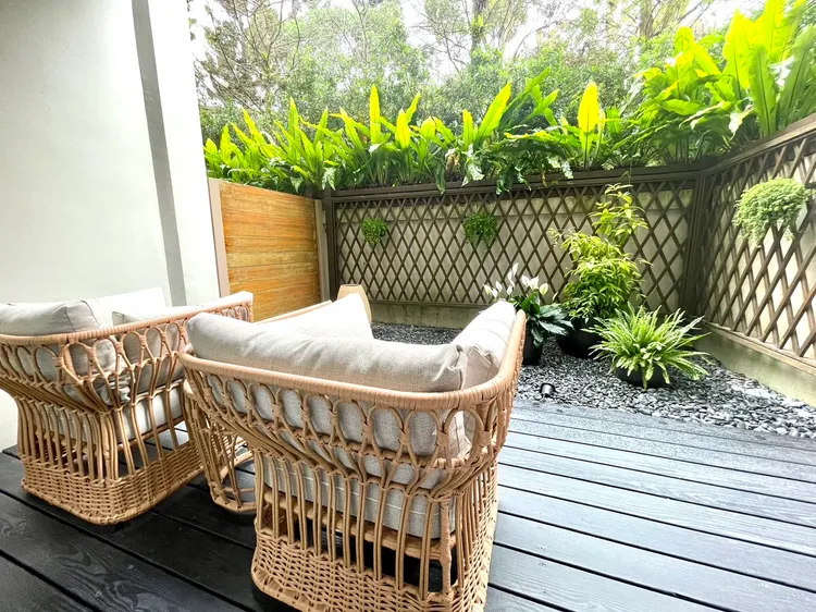 11坪、兩張中床的「發現庭園客房」。曾仲葳攝