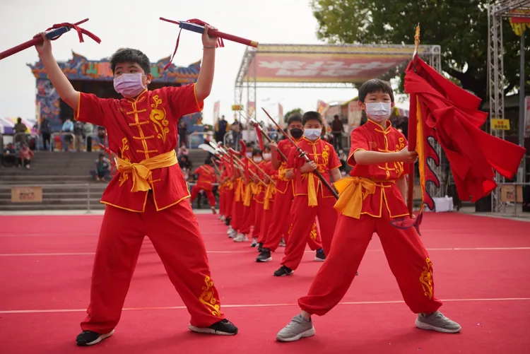 內門國小為許多內門子弟的母校，作育陣頭人才無數。觀光局提供