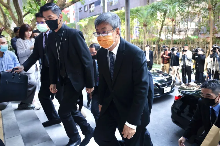 陳建仁今出席立法院會。林林攝