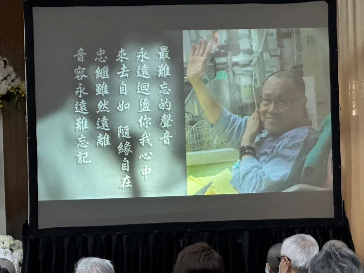 劉忠繼罹癌剃光頭依舊樂觀。黃盈容攝