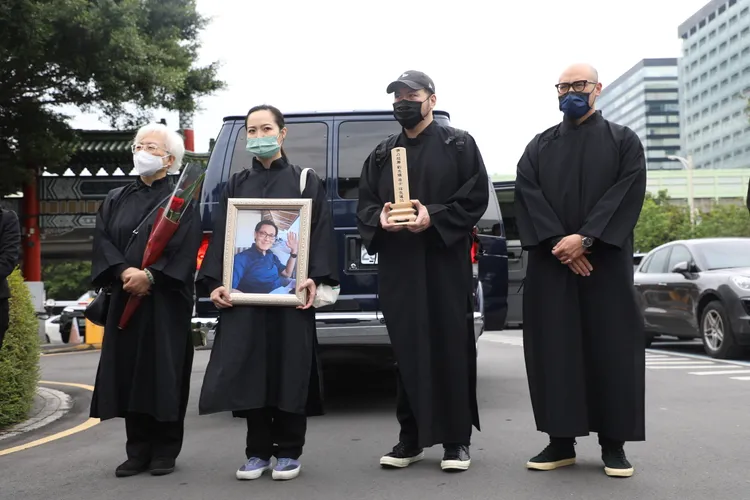 劉忠繼家屬。彭欣偉攝