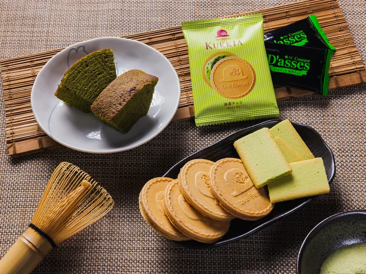 DON DON DONKI嚴選多款日本直輸的高級感抹茶零食、冰品，讓抹茶控吃好吃滿。業者提供