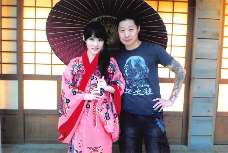 Doris與林昶佐結婚將近20年，翻攝林昶佐臉書