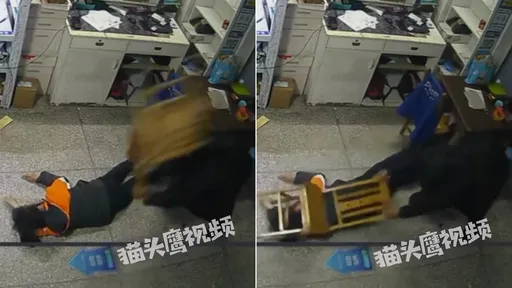 影片｜家暴男「掄椅狂砸女兒頭」追老婆下落　她為守護媽媽硬撐不說