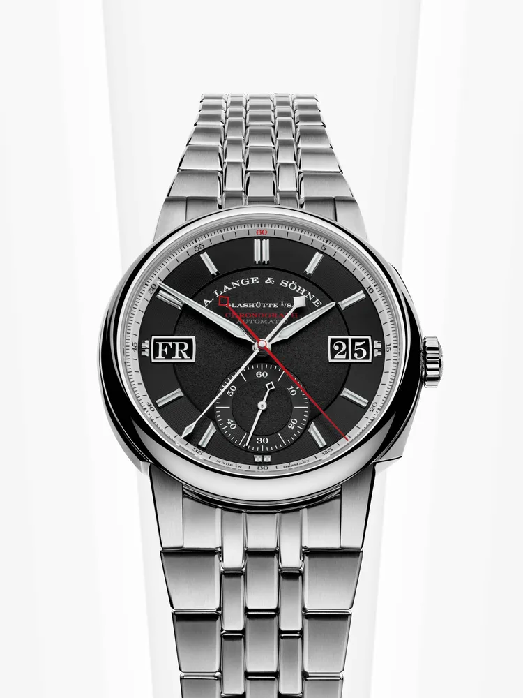 德系製錶朗格也推出了旗下首款自動上鍊計時碼錶Odysseus Chronograph，限量100只，未定價。品牌提供