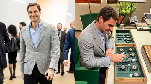 WW錶展|計時傳奇炒話題 勞力士的「露背裝」讓費德勒也興奮了