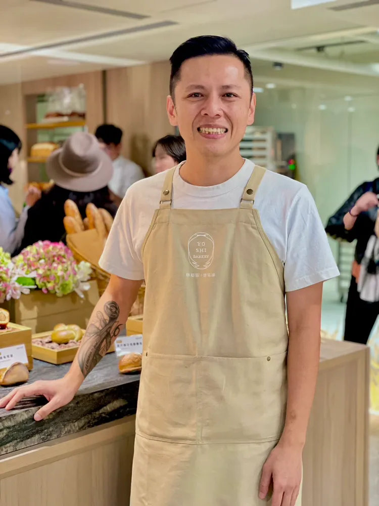 世界麵包冠軍陳耀訓。曾仲葳攝