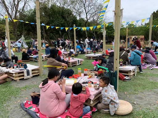 今起連8天!快來大安森林公園野餐+賞花 還有Live秀可看