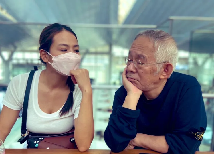 Kanyada（左）常與鈴木敏夫一起出席活動。翻攝animage_ghibli推特