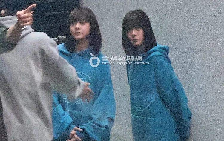 休息期間的軒姐宸妹乖乖等候。特勤中心攝