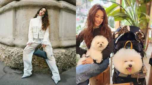 蔡依林放長假出國「沒有方向感」 團圓愛犬狂噴「慈母look」