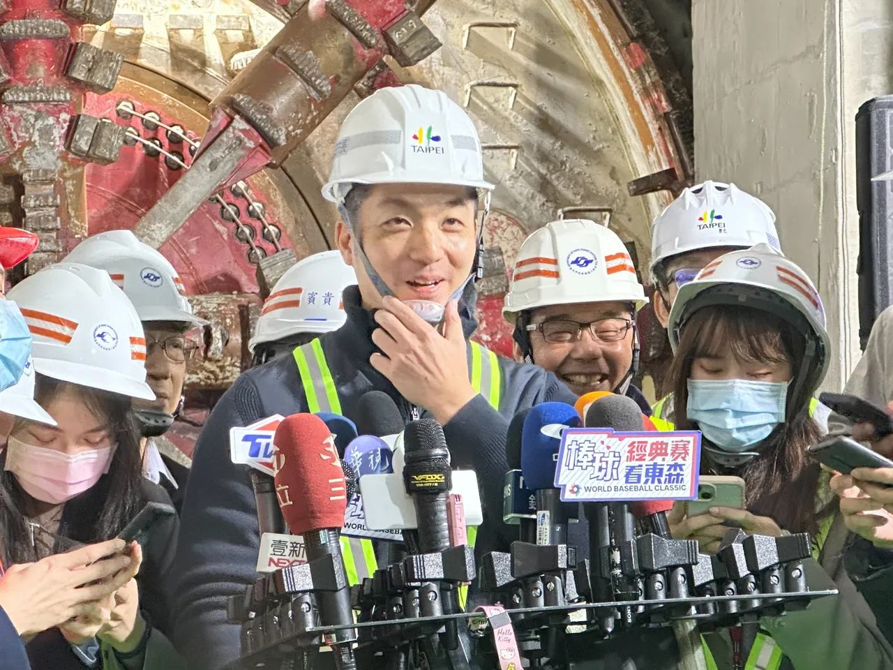 蔣萬安認為侯友宜有幫忙林明溱輔選,強調黨內要有謙卑的心,才能繼續面對後續的挑戰。曾佳俊攝