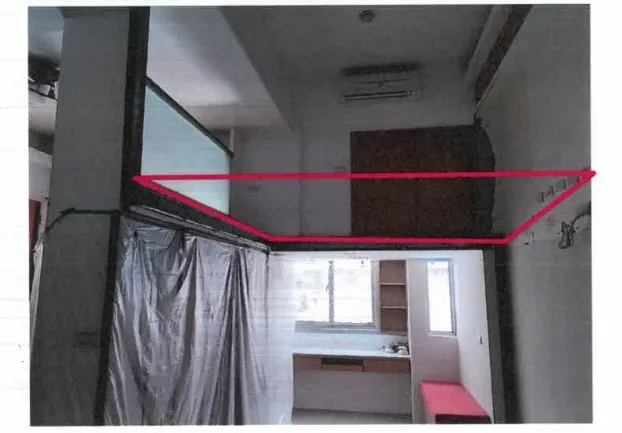 觀傳局查獲信義區日租套房拆除情形。觀傳局提供