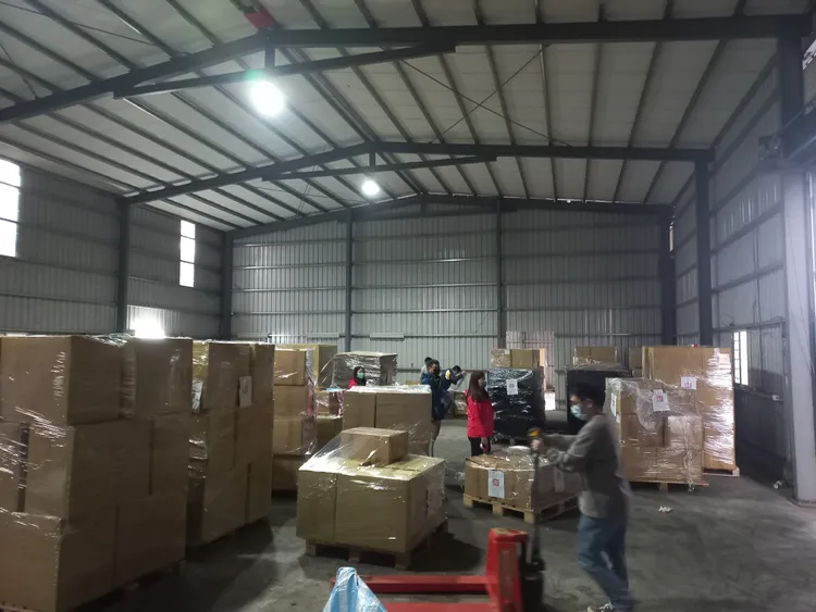 存放私菸的隱密廠房。桃園市府提供