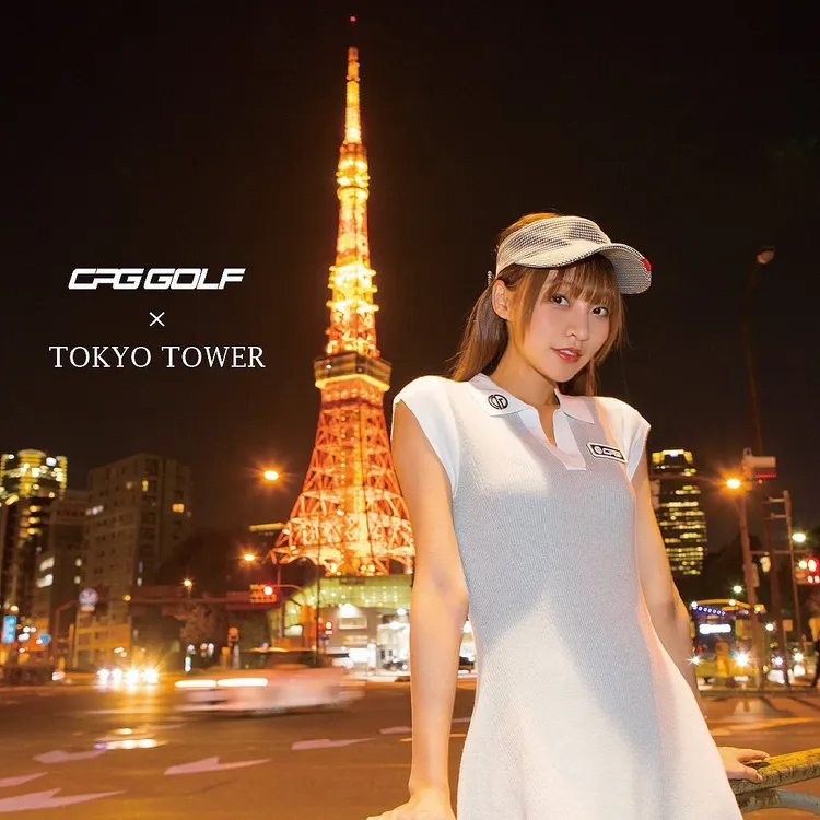 林襄配東京鐵塔夜景。翻攝林襄IG