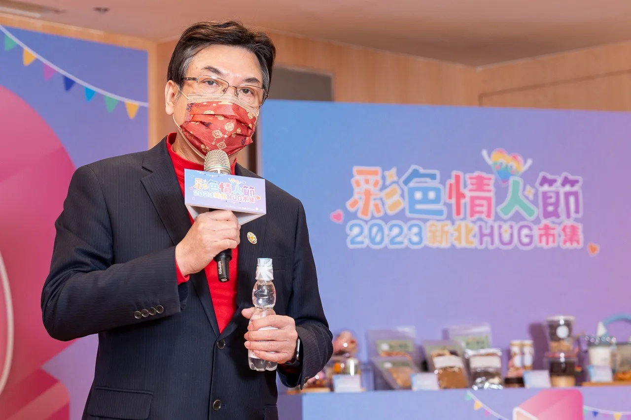 副市長劉和然表示,希望透過打造府中第2個節慶「府中情人節」,創造浪漫商機。經發局提供