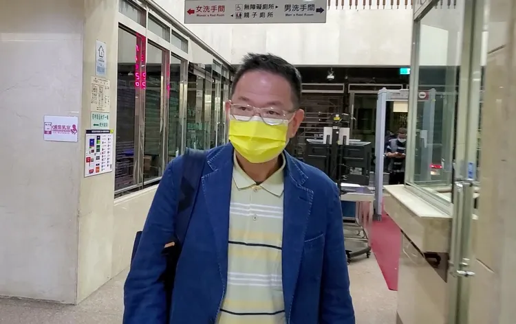 洪旭隆，20萬元交保。呂志明攝