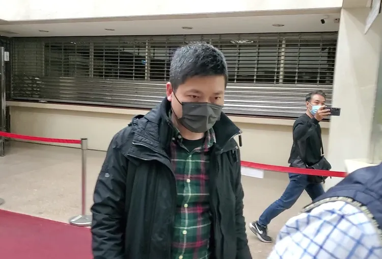 蔡文銘，50萬元交保。呂志明攝