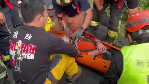 騎機車下山卻遇煞車失靈 新北男連人帶車墜落10米深山谷