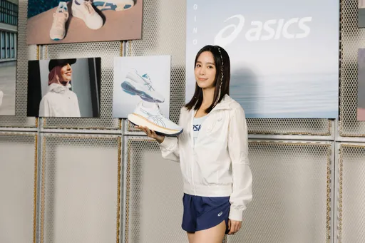 温貞菱成為ASICS台灣首位女性品牌形象大使 喊話用運動找到內心平靜