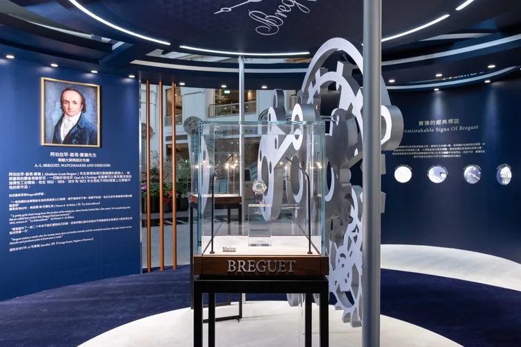 The Art of Breguet寶璣與藝術期間限定店以解構寶璣大師創建的7大標誌為架構，引領錶迷深入淺出探索寶璣品牌腕錶的工藝與藝術性。品牌提供