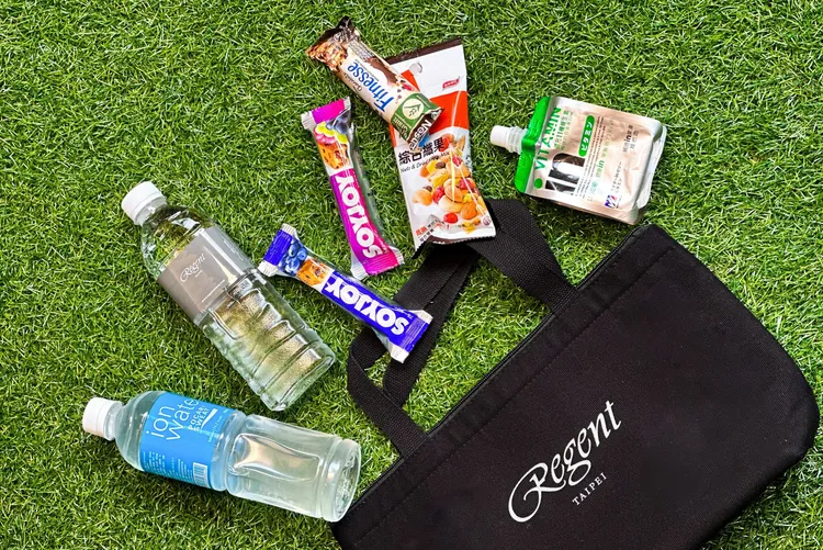 住房專案房客可獲得「晶華縱走能量包」。業者提供