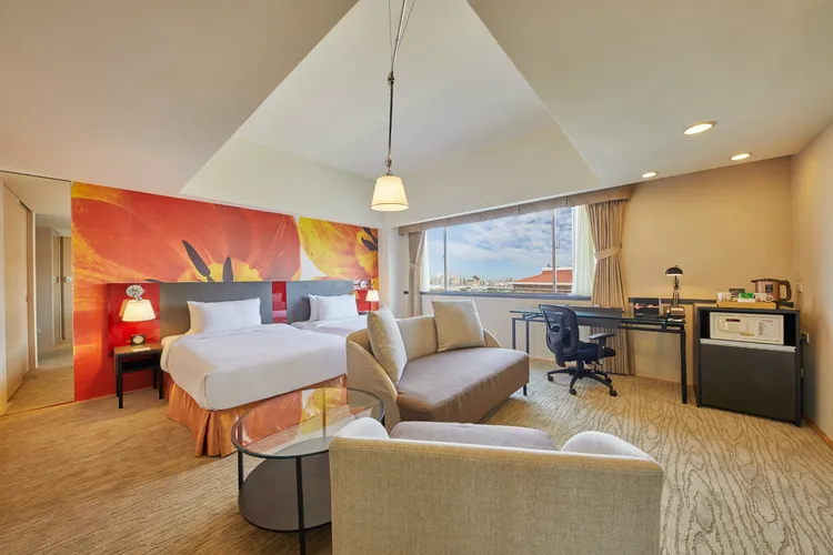 台北凱撒大飯店-站前套房。業者提供