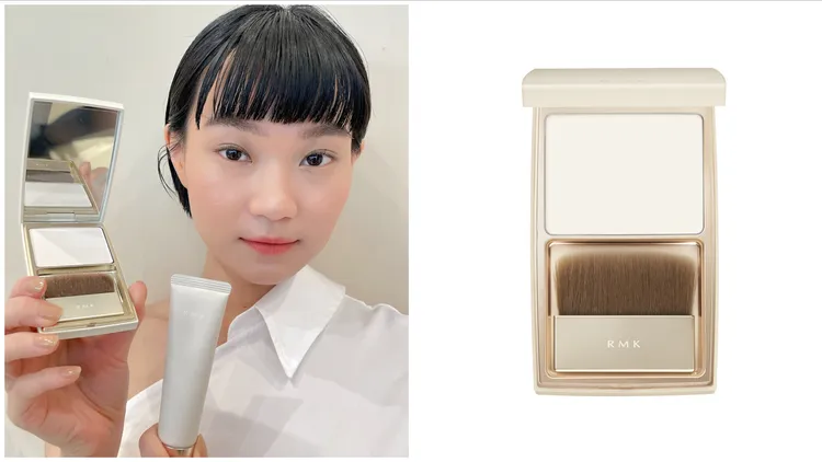 絲柔定妝餅1850元、粉蕊1450元。左圖張家玲攝、右圖品牌提供