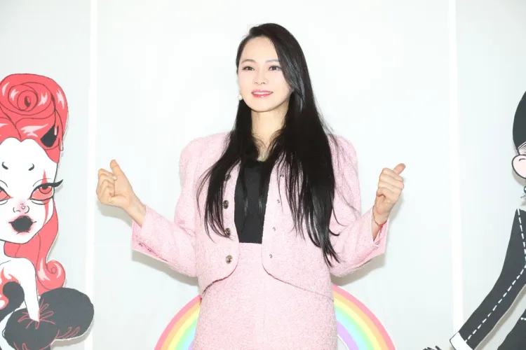 伊能靜相當尊重兒子的決定。資料照片