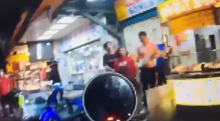 警方獲報到場。翻攝畫面