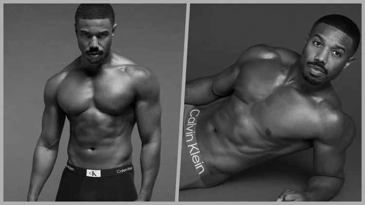 麥可B喬丹今年成為CALVIN KLEIN內衣代言人。翻攝calvinklein IG