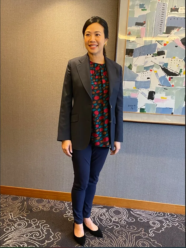 喜歡運動的吳欣盈身材恢復快速。林巧雁攝