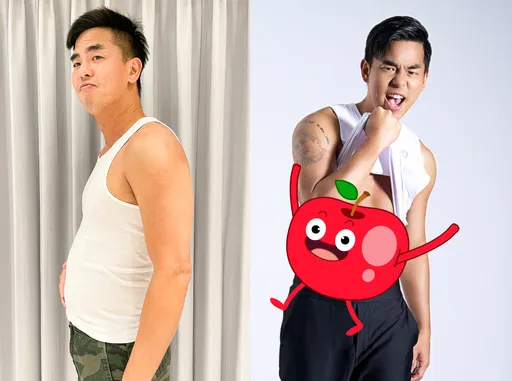 這劫數連明星也難逃 ? ! 柯有倫中年當爸身材腫一圈 靠「打xx」狠甩8kg ? !